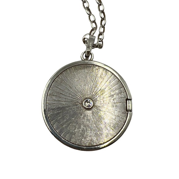Contempo Ice Starburst Convertible Locket Necklace - Picture 3 of 4